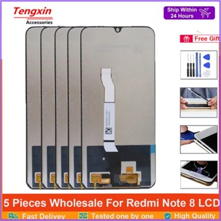 ขายส่ง อะไหล่หน้าจอ LCD 5 ชิ้น สําหรับ Xiaomi Redmi Note 8 M1908C3JH M1908C3JI Redmi Note8