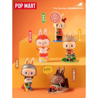 ของเล่นฟิกเกอร์ Popmart THE MONSTERS น่ารัก สไตล์เรโทร