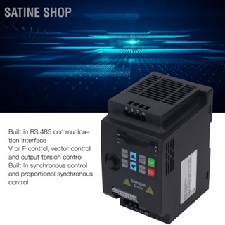 Satine Shop Sako คอยล์ทองแดงอัตโนมัติ 3 เฟส Vfd 6 โหมดความเร็ว 0.75KW Ac 0‐380V