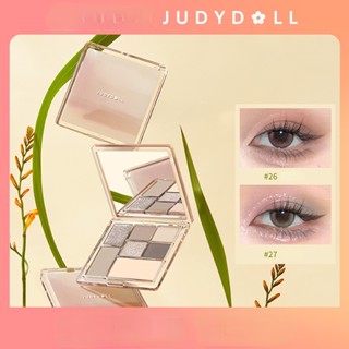 [ฤดูใบไม้ผลิและฤดูร้อน สีใหม่] Judydoll อายแชโดว์ สีส้ม ขี้เล่น เจ็ดสี ซีรีส์ อายแชโดว์ บลัชออน พาเลท