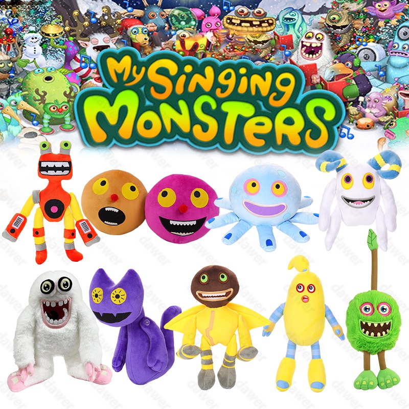 ใหม่ ตุ๊กตาฟิกเกอร์ My Singing Monsters Wubbox ของเล่นสําหรับเด็ก