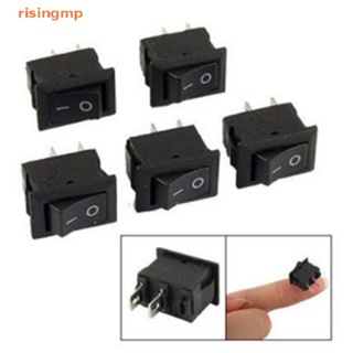 [risingmp] สวิตช์โยกเปิด ปิด 2 Pin 12V สําหรับรถยนต์ เรือ 10 ชิ้น