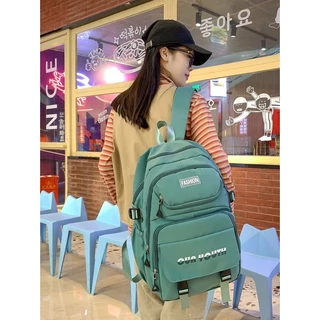 【พร้อมส่ง】กระเป๋าเป้ สะพายหลัง กระเป๋าแฟชั่น ความจุขนาดใหญ่เวอร์ชั่นเกาหลี นักเรียนแฟชั่น B-1341