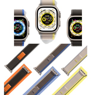 สายนาฬิกาข้อมือ สําหรับ Watch band Ultra 49 มม. 44 มม. 40 มม. 45 มม. 41 มม. 42 มม. iWatch series 8 7 6 5 4 3 SE