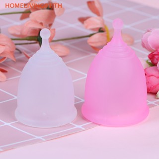 Onehome ถ้วยประจําเดือน ซิลิโคนนิ่ม เกรดทางการแพทย์ ใช้ซ้ําได้ สําหรับผู้หญิง