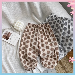 To scream! Baby summer pants boys anti-mosquito pants girls lantern pants babys big pp pants