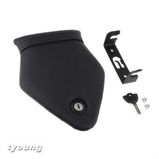 ปลอกหนังหุ้มเบาะ [TYOUNG] Motorcycle Rear Seat Pillion Cushion &amp; Bracket &amp; Key for BMW S1000RR 2009-17