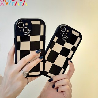 เคสโทรศัพท์มือถือ TPU กันกระแทก ลายตารางหมากรุก แฟชั่น สําหรับ Samsung A73 A72 A71 A53 A52 A52S A51 A50 A33 A32 A31 A23 A22 A21S A02S A20 A30 A13 A12 A50S A30S