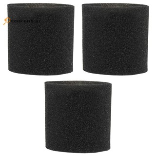 3 Pack 90585 Foam Sleeve VF2001 Foam Replacement Filter for Shop-Vac, Vacmaster &amp; Genie Shop Wet Dry Vacuum Cleaner