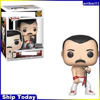 Arthur ฟิกเกอร์ไวนิล Pvc Queen Freddie Mercury สําหรับเก็บสะสม 1 กล่อง