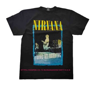 [S-5XL]เสื้อวง Nirvana เสื้อวงร็อค Nirvana T-shirt เสื้อยืดวงร็อค