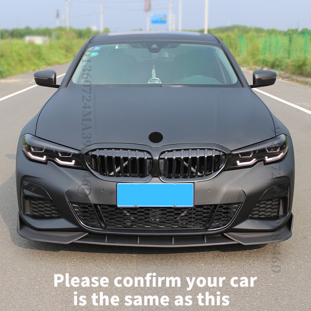 ชุดป้องกันคางกันชนหน้า สําหรับ BMW G20 G21 G28 3 Series 330i 340i 340d 320i 320d 2019-2022 M Sport Tuning ราคา ถูกที่สุด ดีลบีเคเค แกลเลอรีภาพที่ 3