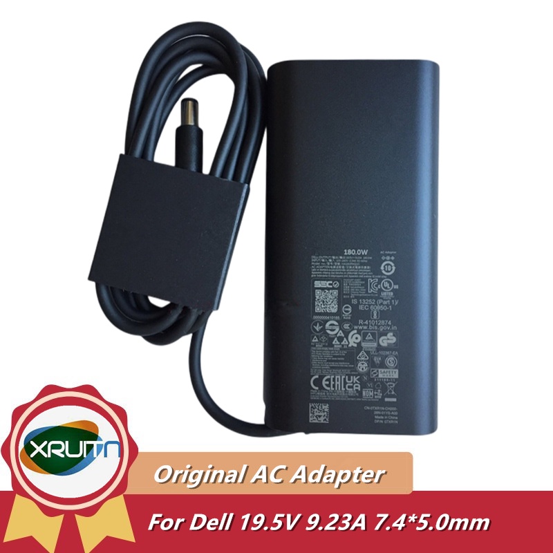 ใหม่ของแท้ LA180PM210 สําหรับ Dell Precision 7770 แล็ปท็อป GAN AC Adapter Charger HA180PM210 DA180PM