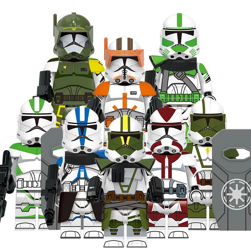ใหม่ ฟิกเกอร์ Star Clone Trooper ARC Commander Rex Wars ขนาดเล็ก ของเล่นสําหรับเด็ก – โปรปัง