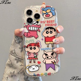 ✅Xiaoxin เคสโทรศัพท์มือถือแบบนิ่ม ใส กันกระแทก ลายหมู สําหรับ iPhone 14 13promax 12 11 7 8p xsxr CN1Q