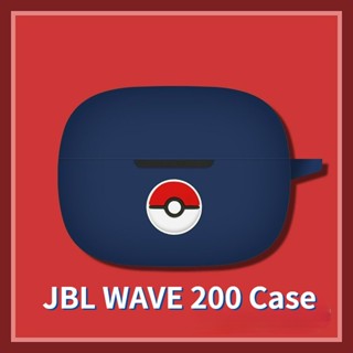 【Case Home】เคสหูฟัง แบบนิ่ม ลายการ์ตูน สีพื้น สําหรับ JBL WAVE 200