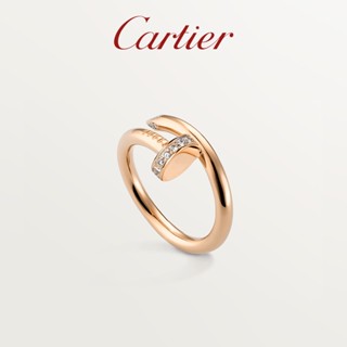 Cartier Cartier Juste un Clou Series แหวนเพชร สีโรสโกลด์ ทองคําขาว คลาสสิก