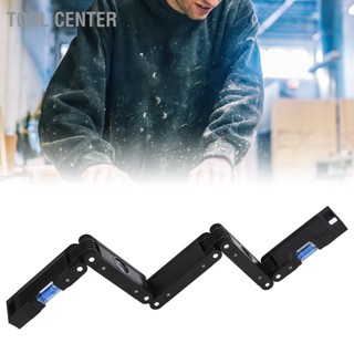  Tool Center ไม้บรรทัดวัดระดับอลูมิเนียมอัลลอยด์ 4 ฟองมัลติฟังก์ชั่นหลายมุมเครื่องมือวัดระดับพับได้ที่ถูกต้องแม่นยำ