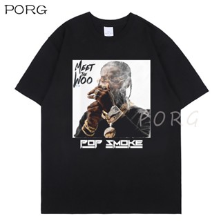 เสื้อยืดแขนสั้นเสื้อยืด พิมพ์ลาย Snoop Dog 2pac Lil Peep สไตล์ฮิปฮอป ฮาราจูกุ เรโทร สําหรับผู้ชายS-5XL