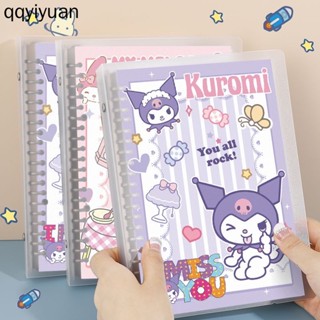 SANRIO Qyiyu สมุดโน๊ต ลายการ์ตูน My Melody Cinnamoroll ขนาด A5 สําหรับเด็กผู้หญิง