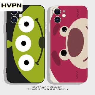 เคสโทรศัพท์มือถือ ซิลิโคนนิ่ม ลายการ์ตูนเอเลี่ยน Toy Story Lotso Hvpn สําหรับ IPhone 14 plus 13 12 11 6 6s plus 7 8 plus SE 2020 X XR XS MAX