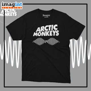 เสื้อยืดแขนสั้น ผ้าฝ้าย 100% พิมพ์ลายโลโก้ Arctic MONKEYS ขนาดใหญ่ พลัสไซซ์ ไซซ์ XS-XXXL สีดํา ของขวัญวันเกิด สําหรับผู้ชาย