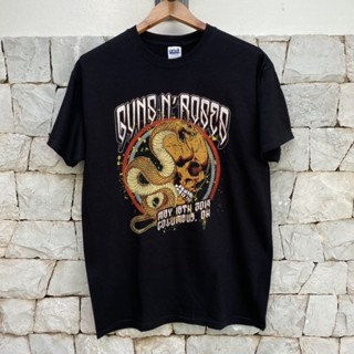 เสื้อวง GUNS AND ROSES รับประกันแท้ 100% นำเข้าจาก USA