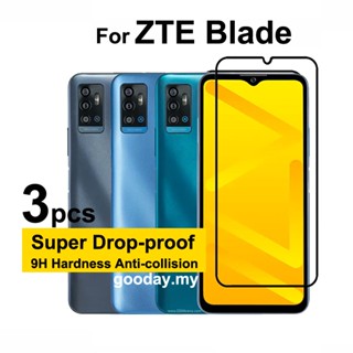 ฟิล์มกระจกนิรภัยกันรอยหน้าจอ ZTE Blade A71 สําหรับ ZTE Blade A71 A51 A72 A52 A31 Plus A7s A5 A5s 2020 A7 Prime Nubia Red Magic 8 Pro 7 7s 6 6s 8 Pro Plus 5s 5G 3 3s 3 ชิ้น ฟิลม์