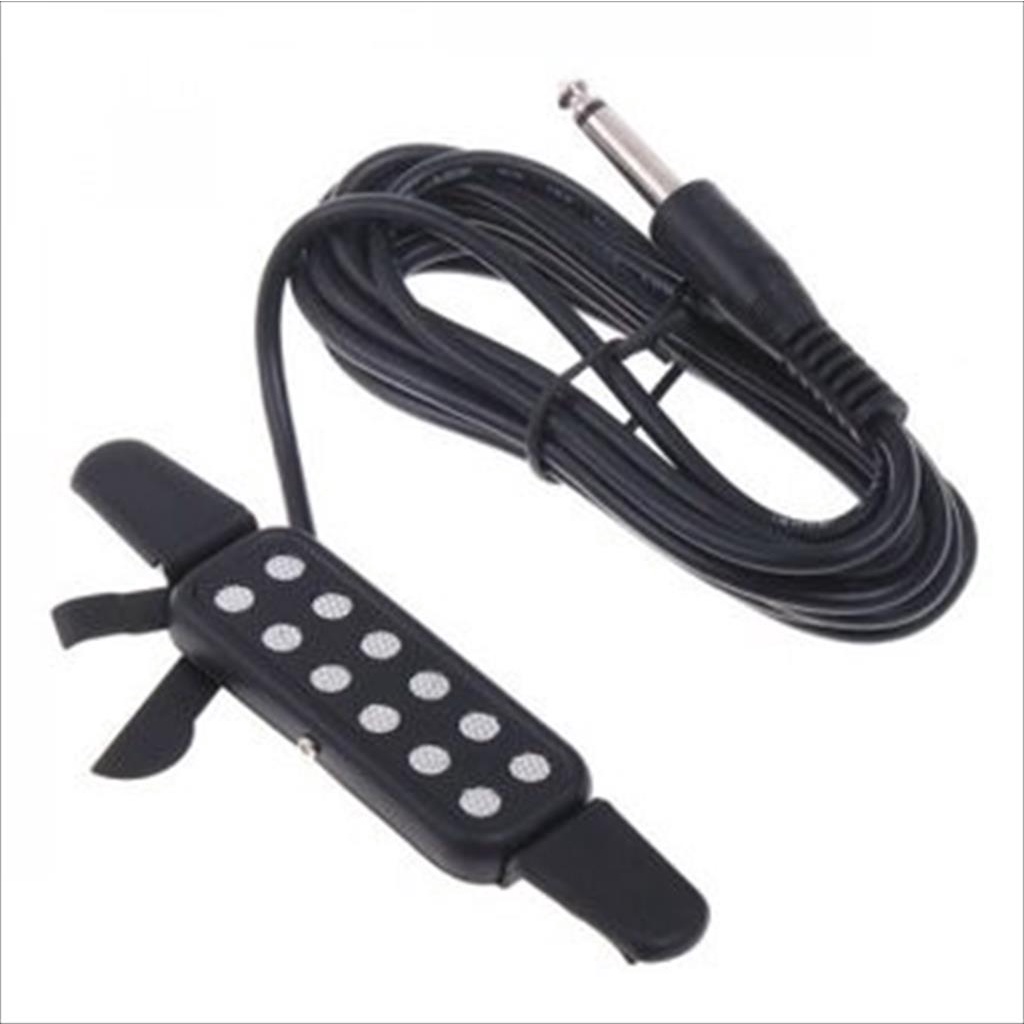 Fishman Acoustic Guitar 12 Hole Pickup Microphone ไมโครโฟนกีตาร์ - P-012