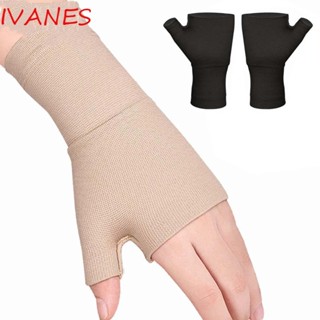 IVANES Elastic Arthritis Gloves Fitness Wrist Support Thumb Band Belt Sport Safety Accessories Wristband Tenosynovitis Wrist Wraps Bandages Wraps Training Hand Bands Compression Bandage Carpal Tunnel/Multicolor