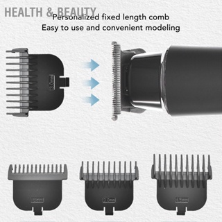 Health &amp; beauty Clipper ผมไฟฟ้าเสียงรบกวนต่ำแบบชาร์จคู่มือหวีผมตัดทริมเมอร์สำหรับบ้านร้านตัดผมร้านตัดผม