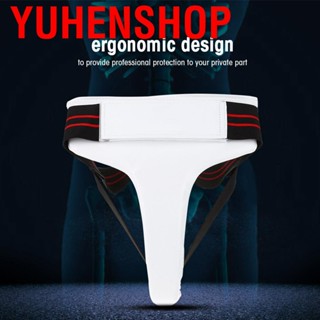 Yuhenshop Women Taekwondo Groin Guard Boxing Karate Jockstrap Sanda Crotch Protector