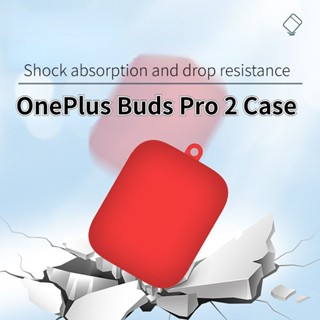 【จัดส่งรวดเร็ว】เคสหูฟัง แบบนิ่ม สีพื้น สําหรับ OnePlus Buds Pro 2