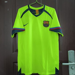 เสื้อกีฬาแขนสั้น ลายทีมชาติฟุตบอล Barcelona 0506 ชุดเยือน * 30-MESSI