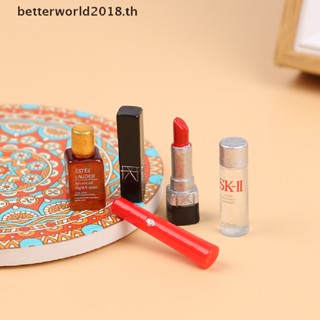 [betterworld2018] โมเดลลิปสติกจิ๋ว 1:12 DIY สําหรับตกแต่งบ้านตุ๊กตา 5 ชิ้น