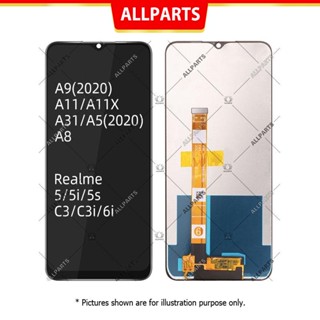 Display​ จอ ทัช สำหรับ Realme 5 5i 5S 6i C3 OPPO A11 A11x A5 A8 A9 A31 2020  หน้าจอ พร้อมทัชสกรีน