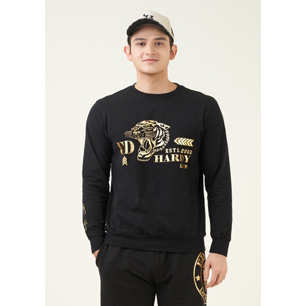 เสื้อสเวตเตอร์ Ed Hardy Sporty Golden Tiger