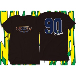 เสื้อยืด PERSIB 90th ANNIVERSARY ด้านหน้า และด้านหลัง