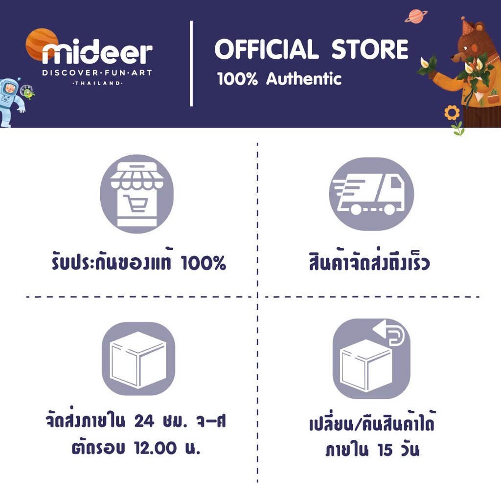 Mideer มิเดียร์ MAGNET ตัวอักษรแม่เหล็กเสริมการเรียนรู้ - รูปที่ 6