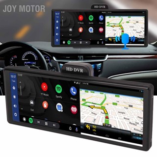 Joy มอเตอร์สเตอริโอ หน้าจอสัมผัส Ips 10 นิ้ว แบบพกพา สําหรับ Android Auto Wireless Carplay 2K 1080P