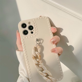 เคสป้องกันโทรศัพท์มือถือ ลายหินอ่อน มีสายโซ่คล้อง สําหรับ Apple Iphone 12Pro Max 14 11 13 11 Xs 8