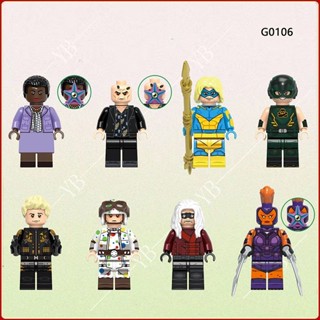 ของเล่นตัวต่อ รูป Suicide Squad ภาษาอังกฤษ สีดํา สําหรับเด็ก