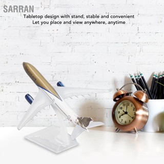 SARRAN Model Planes Alloy Desktop with Stand Die Cast โมเดลเครื่องบินอย่างเป็นทางการสำหรับคอลเลกชัน