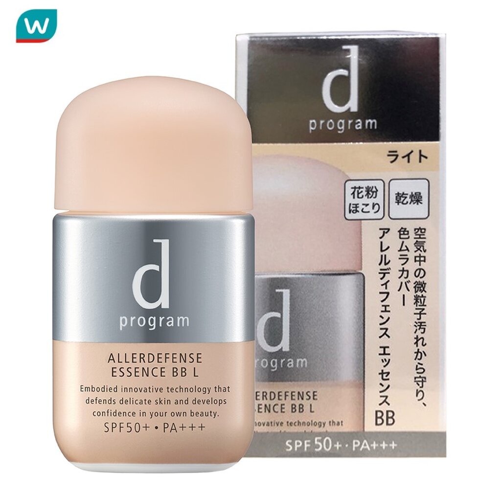 d Program ดี โปรแกรม แอลเลอร์ ดีเฟนซ์ เอสเซ้นส์ บีบี(แอล) กันแดดเนื้อเอสเซ้นส์ SPF50+ PA+++ 40