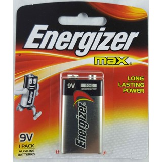 ถ่าน Energizer 9v ถ่านอัลคาไลน์ เอเนอไจเซอร์  ขนาด 9V ถ่าน