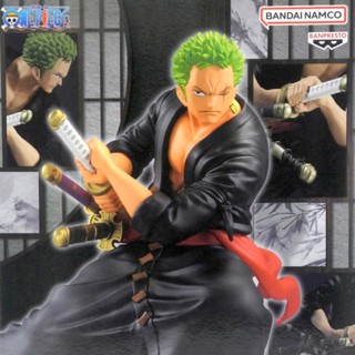 Zoro Wano ของแท้ JP แมวทอง - Battle Record Collection Banpresto [โมเดลวันพีช]