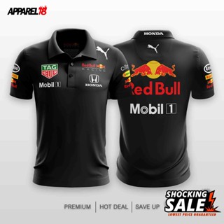 [พรีเมี่ยม] Honda RED BULL FORMULA 1 TEAM CREW หม้อตุ๋น ออกแบบเอง (XXS-3xL)