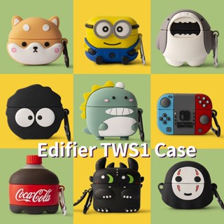 เคสหูฟัง แบบนิ่ม ลายการ์ตูน สําหรับ Edifier TWS1