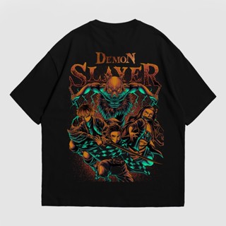 Oversized Store - Oversized T-shirt Demon Slayer V1 | T-shirt Oversize Unisex Cotton Combed 24s | Oversize Clothes _03