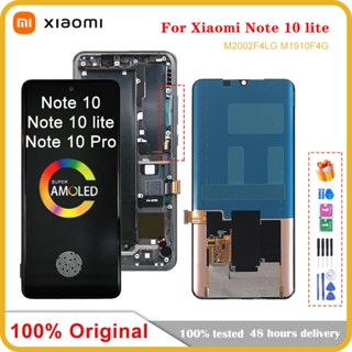 หน้าจอสัมผัสดิจิทัล LCD 6.47 นิ้ว แบบเปลี่ยน สําหรับ Xiaomi Mi Note 10 LCD CC9 Pro Mi Note10 Note 10 Pro